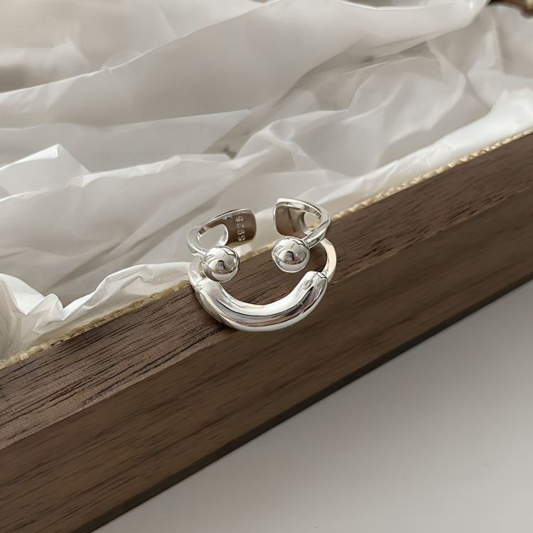 Bague ajustable fantaisie