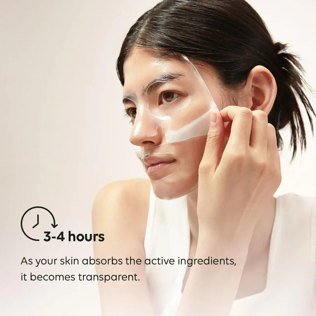 Masques hydrogel au collagène – 1 à 6 pièces