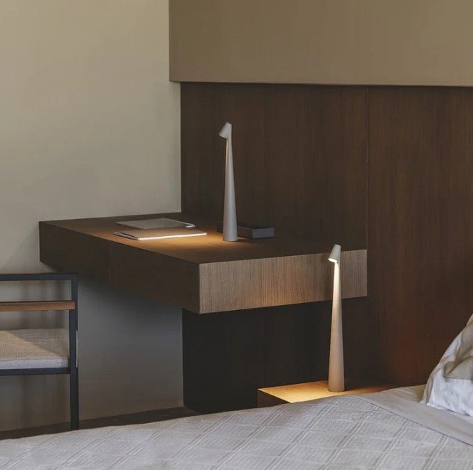 Lampe de table à luminosité réglable, hauteur 35 ou 45 cm