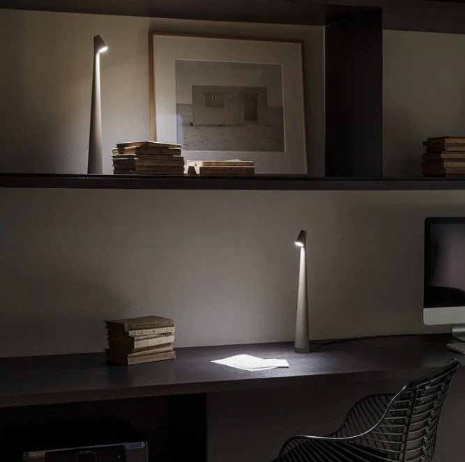 Lampe de table à luminosité réglable, hauteur 35 ou 45 cm