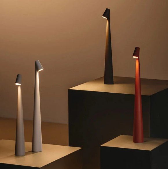 Lampe de table à luminosité réglable, hauteur 35 ou 45 cm