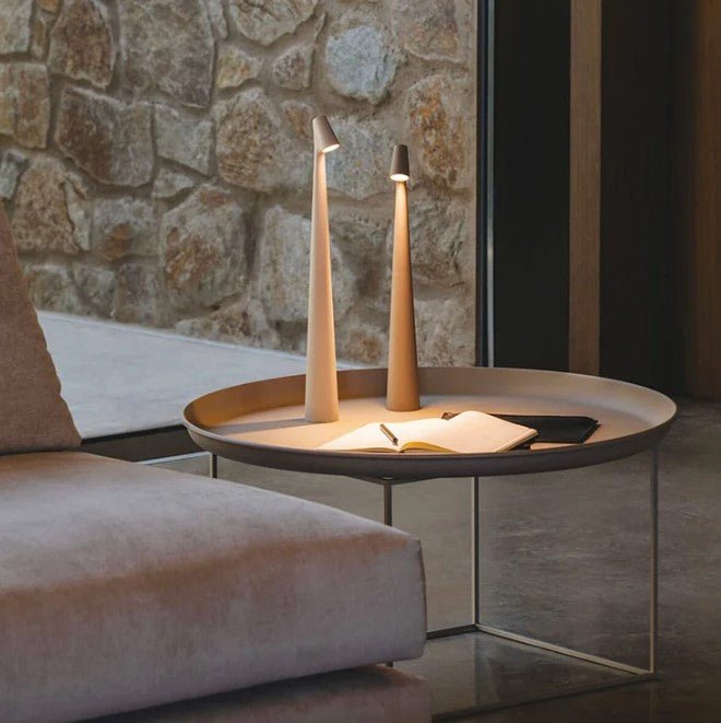 Lampe de table à luminosité réglable, hauteur 35 ou 45 cm