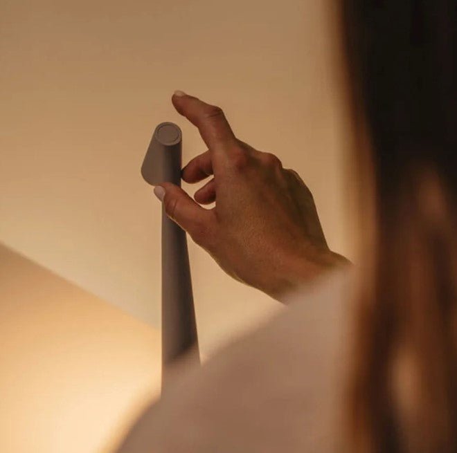 Lampe de table à luminosité réglable, hauteur 35 ou 45 cm