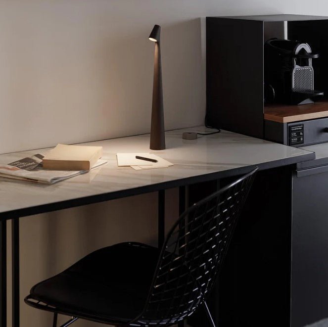 Lampe de table à luminosité réglable, hauteur 35 ou 45 cm