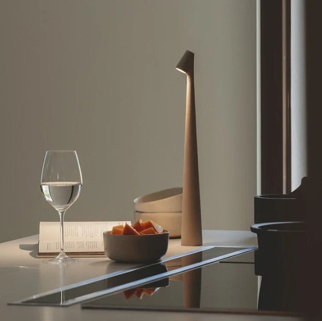 Lampe de table à luminosité réglable, hauteur 35 ou 45 cm