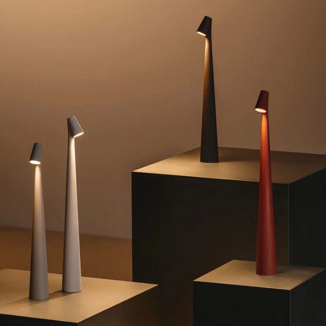 Lampe de table à luminosité réglable, hauteur 35 ou 45 cm