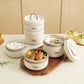 Ensemble de boîtes repas isothermes empilables