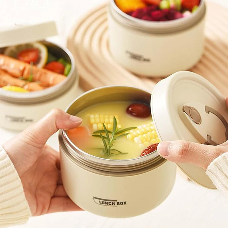Ensemble de boîtes repas isothermes empilables