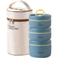 Ensemble de boîtes repas isothermes empilables