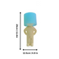 Lampe de bureau figurine en ABS avec douille E27