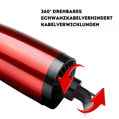 Brosse soufflante à réglage de chaleur et de débit d’air