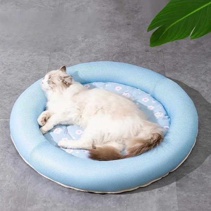 Lit Fleur Chien Chat - Coussin Douillet Eté - image 3
