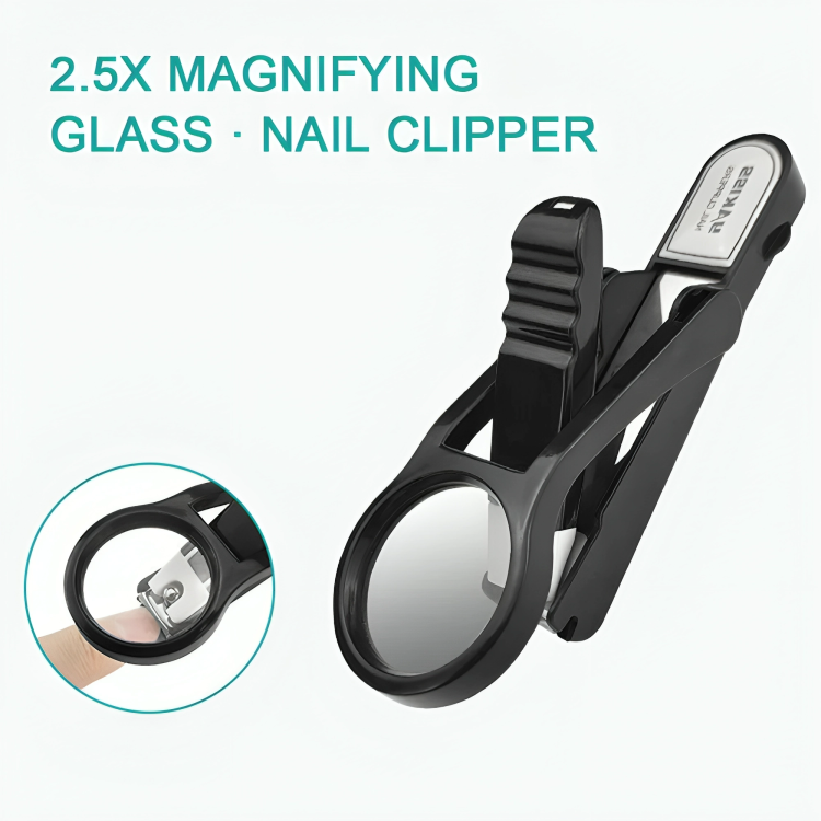Coupe-ongles avec loupe