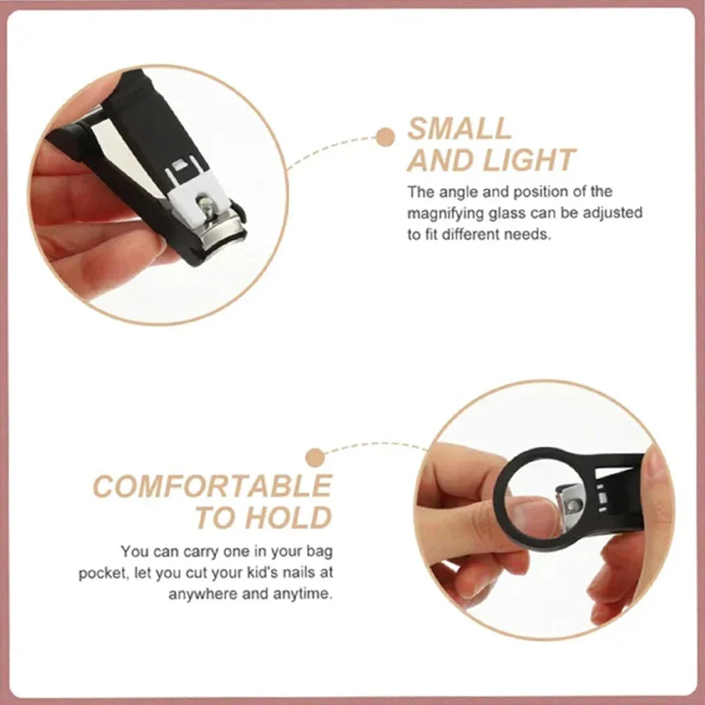 Coupe-ongles avec loupe