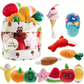 Felineau Lot de 12 Jouets en Peluche pour Chien - Collection Complète