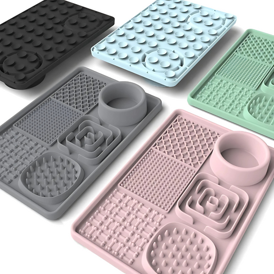 Felineau Tapis de Léchage en Silicone - Occupation & Anti-Stress