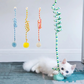 Felineau Spirale Animale à Suspendre pour Chat - 5 Couleurs
