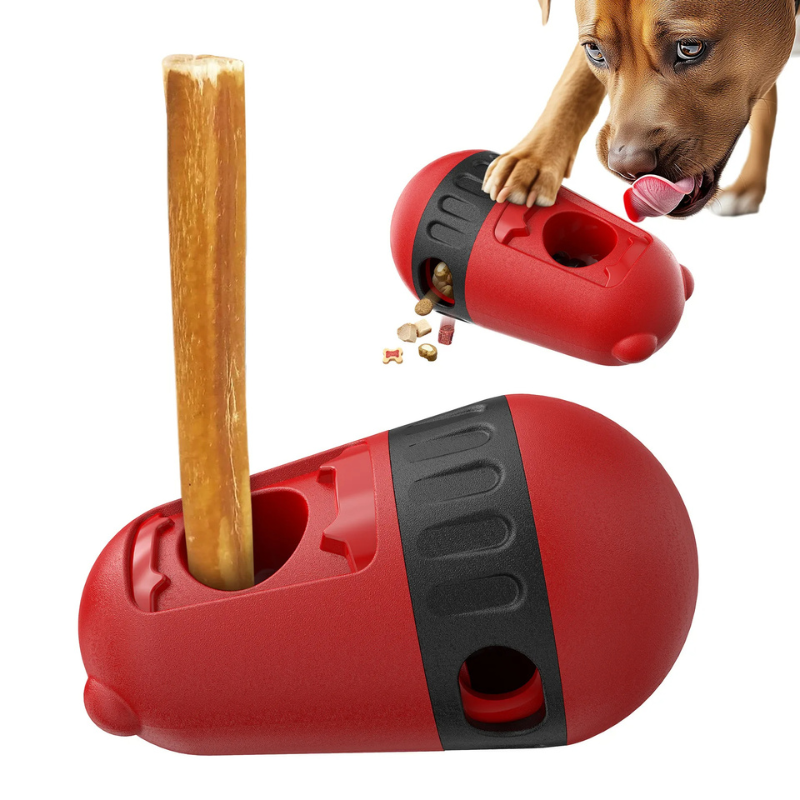 Felineau Jouet Culbuto Distributeur de Friandises - Occupation Canine