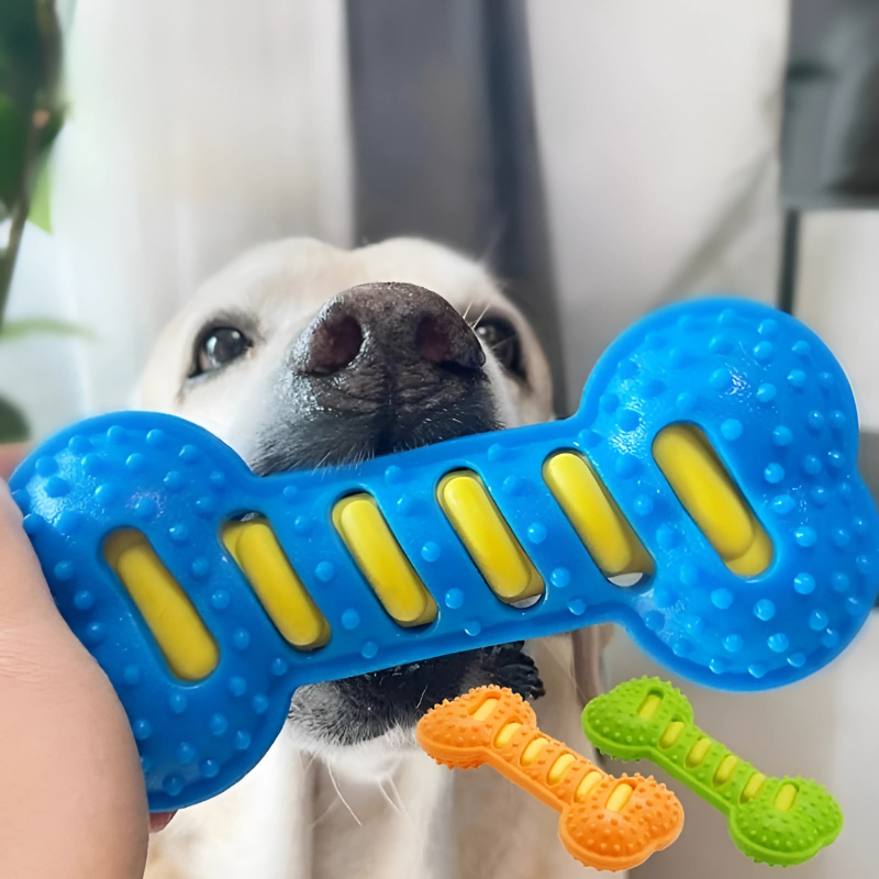 Felineau Jouet à Mâcher Anti-Ennui pour Chien - 3 Couleurs