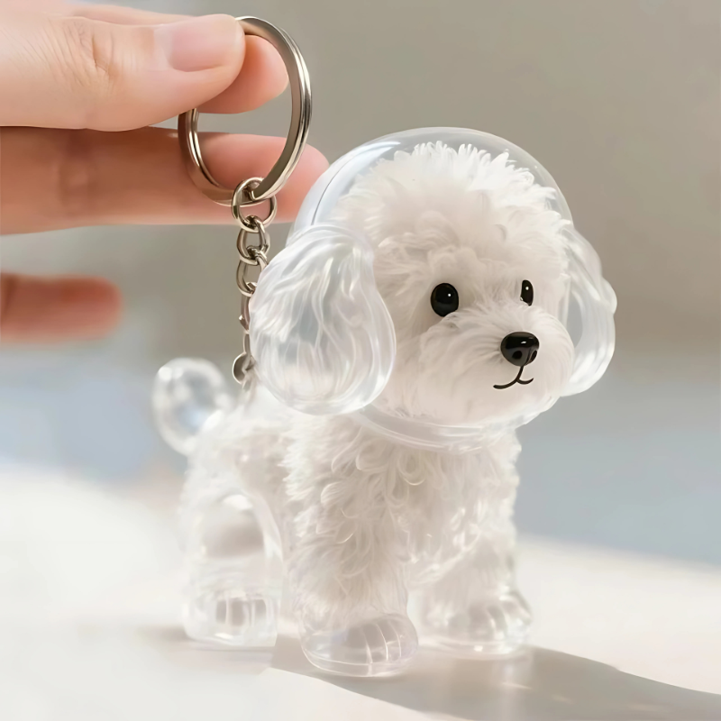 Porte Cles Souvenir Poils Animal - Capsule Memoire - image 17