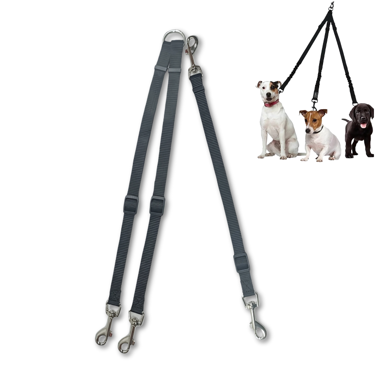 Felineau Laisse Triple pour 3 Chiens - Promenade Sans Chaos