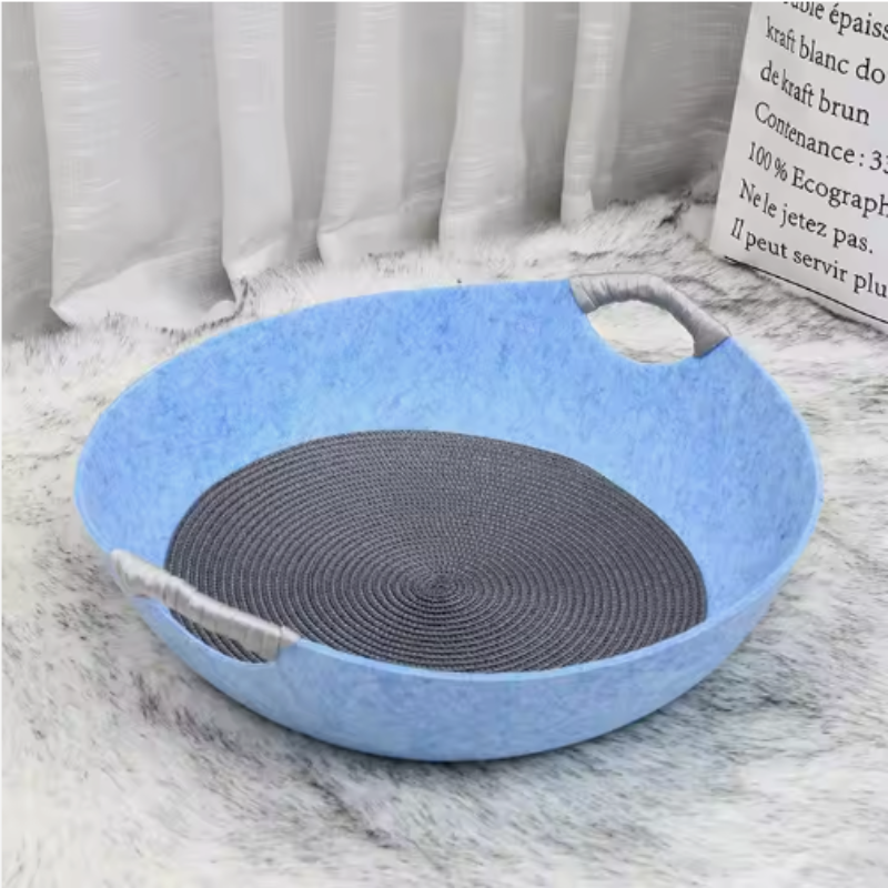 Felineau Lit Grotte Velvours Luxueux - Chaleur Douillette Ultra Confort