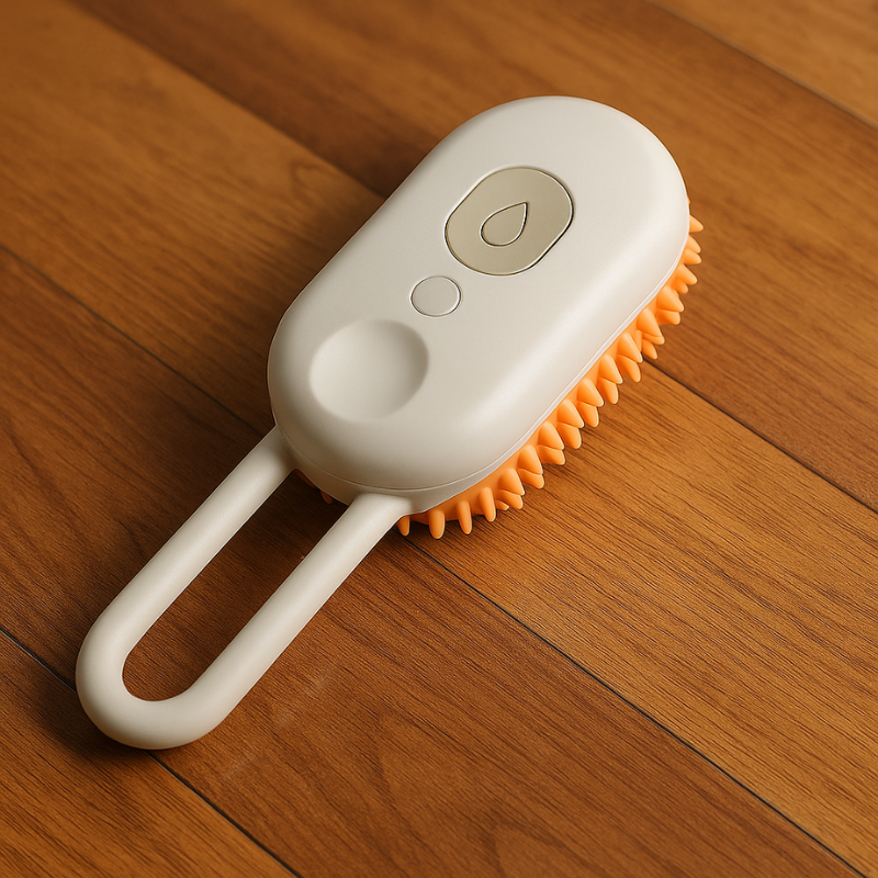 Brosse Vapeur Chien Chat - Massage Toilettage - image 3