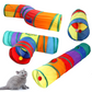 Felineau Tunnel de Jeu Pliable pour Chat - 4 Formes