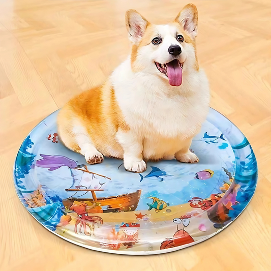 Felineau Tapis Rafraîchissant à Eau pour Animal - Coussin Froid