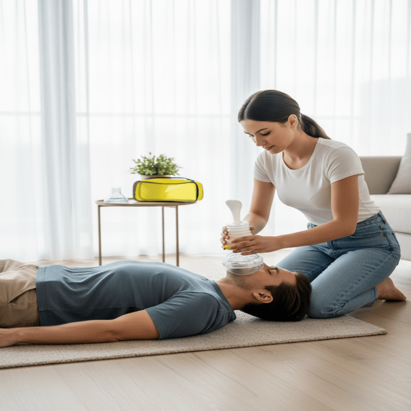 Appareil d’aspiration manuel compact