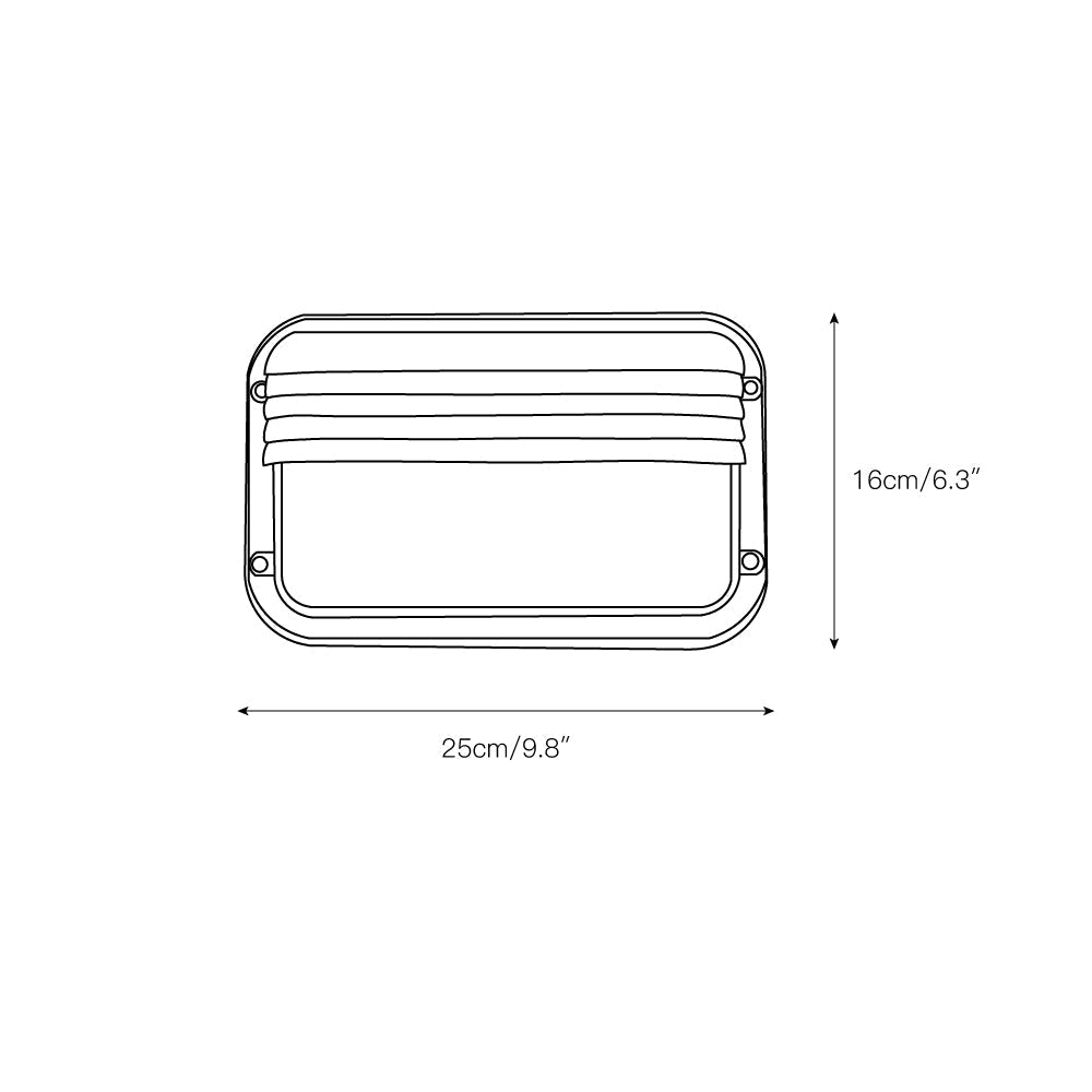 Applique murale extérieure Marine en aluminium – image 11