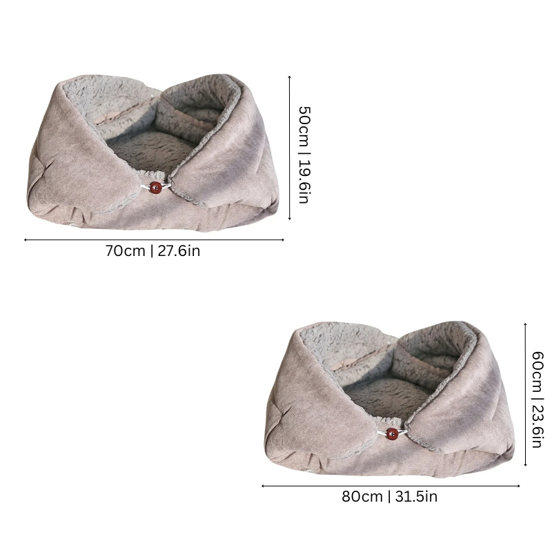 Felineau Lit Convertible Pliant Nomade - Nid Sommeil Apaisant Voyage