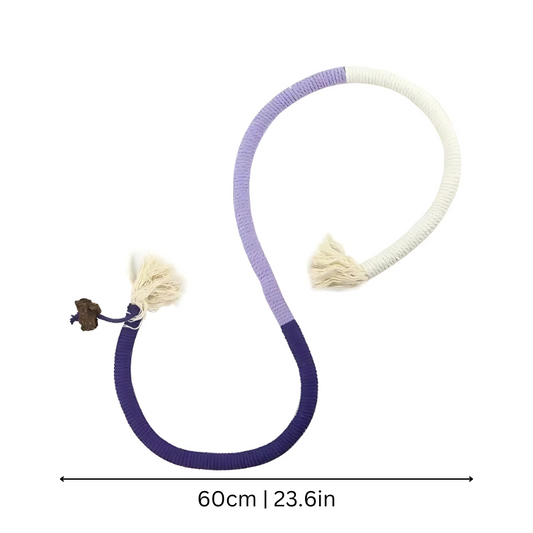 Felineau Corde Jouet Modulable Articulée - Ficelle Forme Libre Masticable