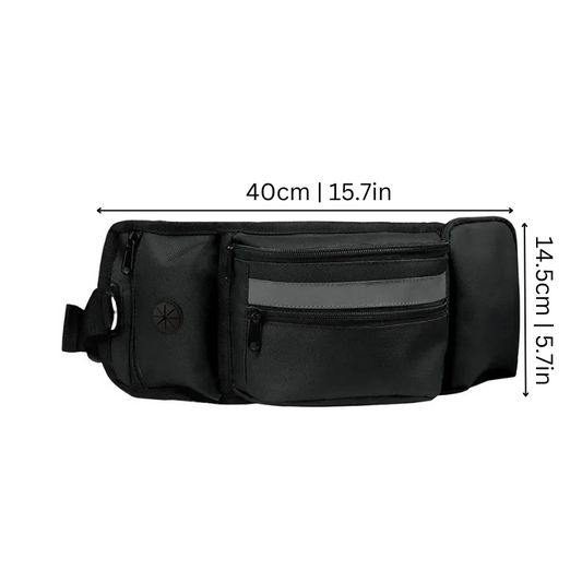 Felineau Sacoche Bandoulière Promenade - Pochette Accessoires Balade Pratique