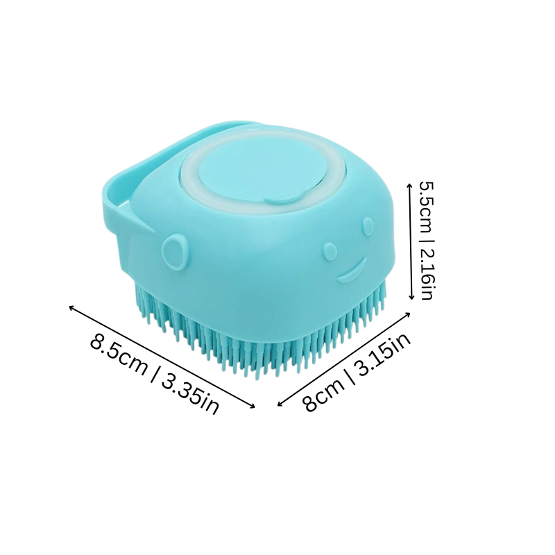 Felineau Brosse de Bain Massage Douce - Toilettage Spa Relaxant Complet