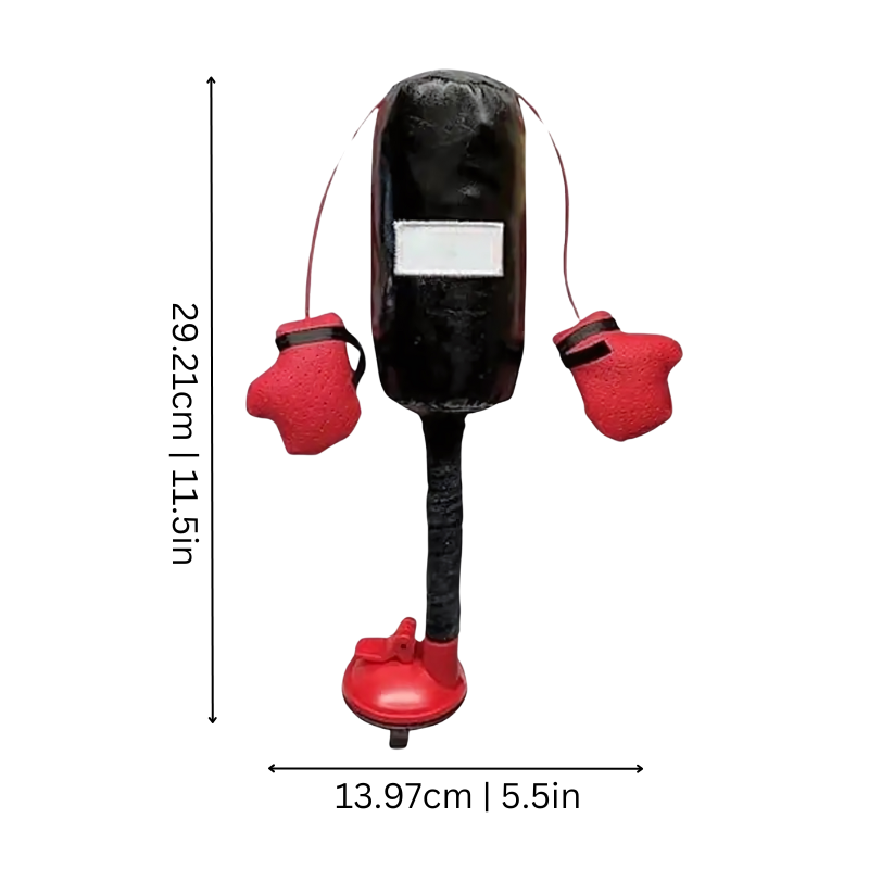 Felineau Jouet Punching-Ball Interactif - Entraînement Boxe Félin Dynamique