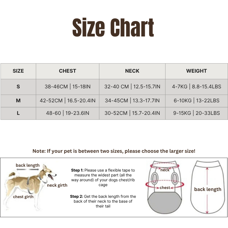 Felineau Harnais Veste Sans Traction pour Petit Chien - 4 Couleurs