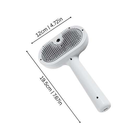 Felineau Brosse Autonettoyante Double Face - Démêlage Soin Pelage Express
