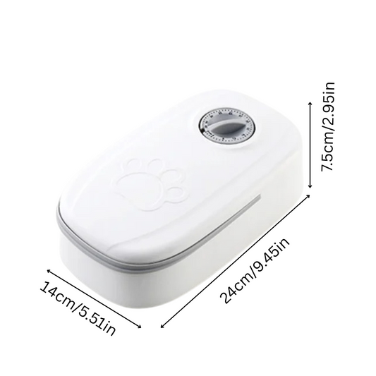 Felineau Distributeur Automatique à Minuterie - Double Gamelle