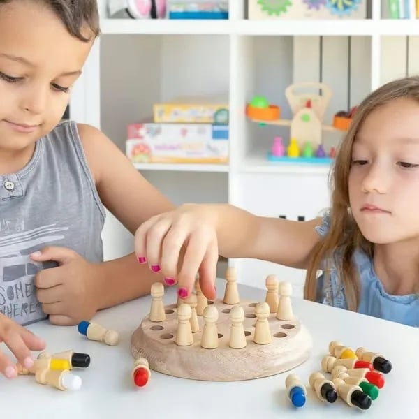 Jeu de mémoire des couleurs pour 2 joueurs