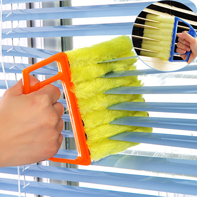 Pince nettoyante microfibre pour stores