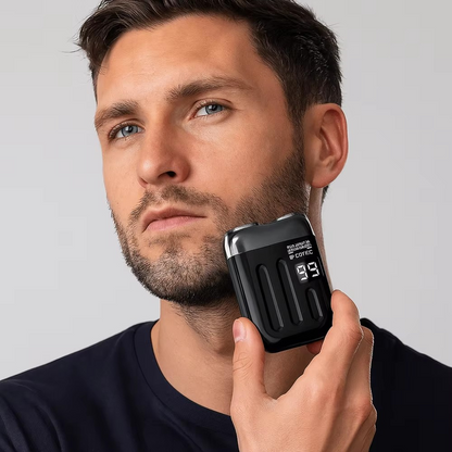 Mini rasoir électrique à double tête rechargeable USB