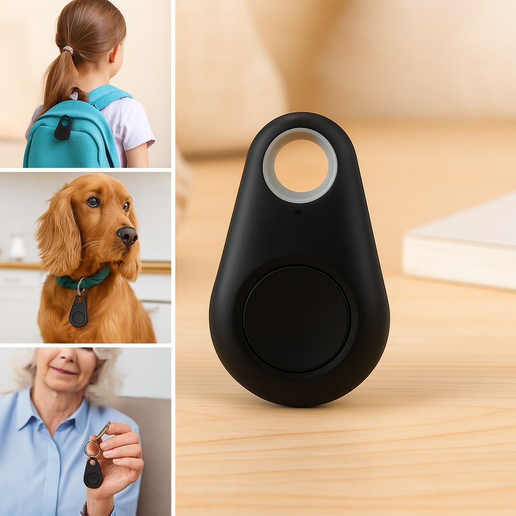Traceurs Bluetooth pour clés et objets, lot de 2