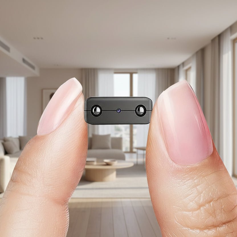 Mini caméra avec vision nocturne infrarouge et détection de mouvement