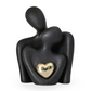 Figurine couple minimaliste en résine