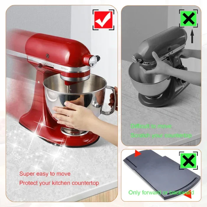 Tapis coulissant pour robot pâtissier, 21 × 34 ou 22 × 38 cm