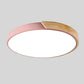 Plafonnier rond fin à trois teintes lumineuses