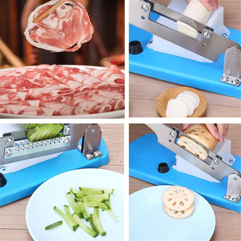Coupe-aliments à levier avec base antidérapante