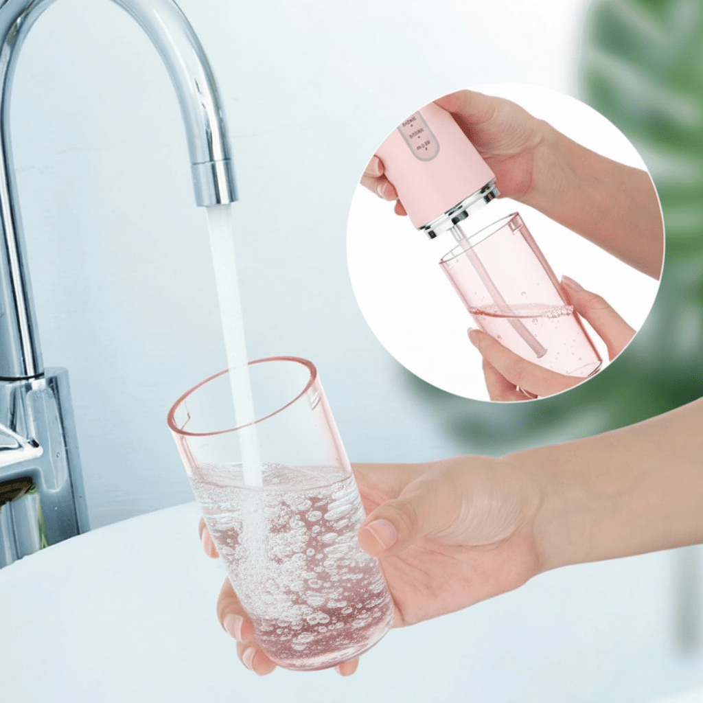 Hydropulseur rechargeable USB à réservoir 220 ml