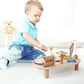 Table d’activités musicales avec xylophone et tambours